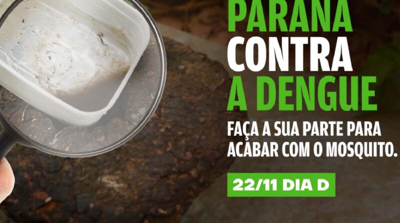 Paraná lança nova campanha de combate à dengue