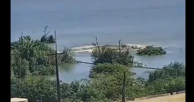 Mina 18 da Braskem se rompe na Lagoa Mundaú, em Maceió