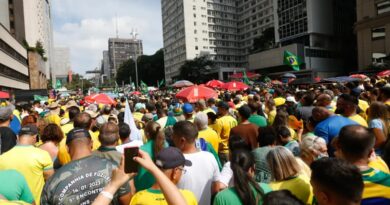 Manifestações de direita estão cada vez mais polarizadas - Foto Paulo Pinto - AB