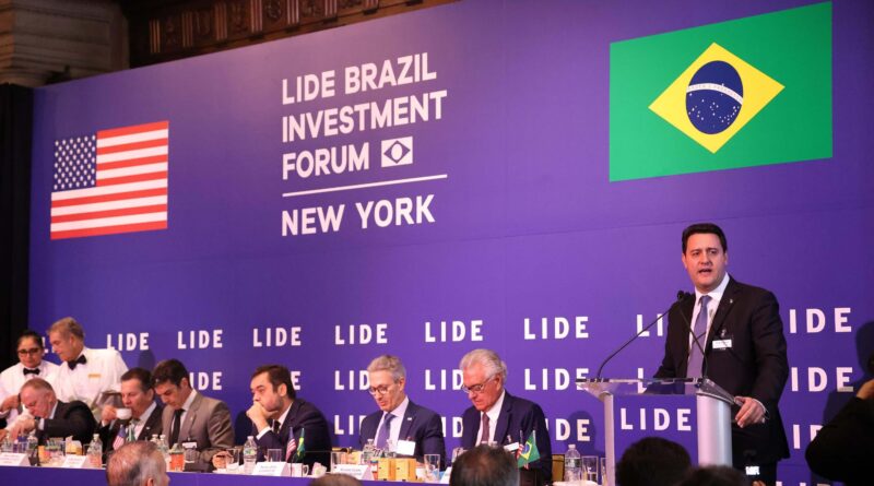 Governador destaca vocações do Paraná em fórum com investidores em Nova York Foto: Jonathan Campos/AEN