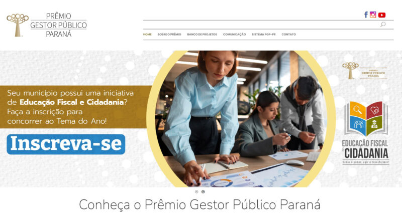 Inscrições para Prêmio Gestor Público de municípios estão abertas até 31 de maio Foto: Divulgação/Sindafep-PR